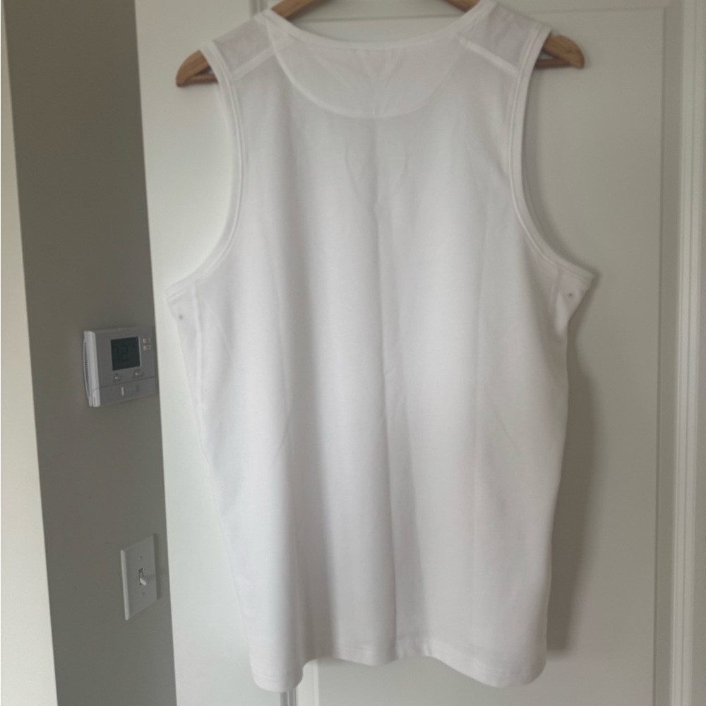 Nike White Dri-Fit Tank Top - Picture 4 of 5